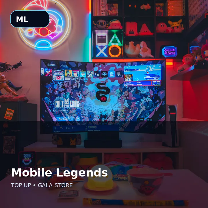 Contoh produk top up game GALA STORE