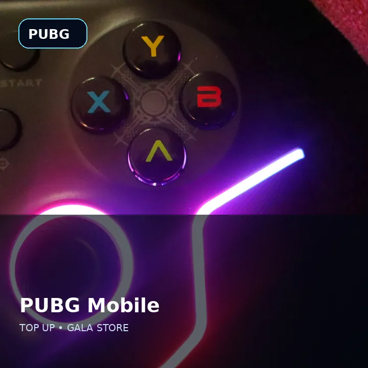 Top up PUBG Mobile di GALA STORE