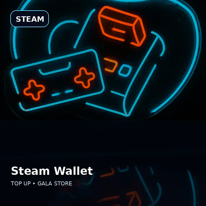 Top up Steam Wallet di GALA STORE
